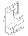 GARDEROBA-STELLA-z-lustrem-meble-do-przedpokoju-Glebokosc-mebla-34-cm.webp