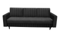 Poniżej przestawiona kanapa w tkaninie: KRONOS 07 CZARNY