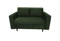 Poniżej przestawiona kanapa w tkaninie: KRONOS 14 BUTELKOWA ZIELEŃ
