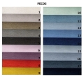 PECOS – tkanina o przyjemnej w dotyku strukturze z właściwościami hydrofobowymi.