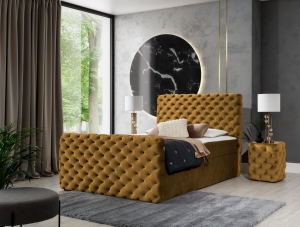ŁÓŻKO KONTYNENTALNE BOXSPRING CHESTER LUX