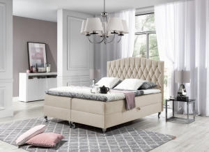 ŁÓŻKO KONTYNENTALNE BOXSPRING PALM