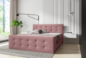 ŁÓŻKO KONTYNENTALNE BOXSPRING INES