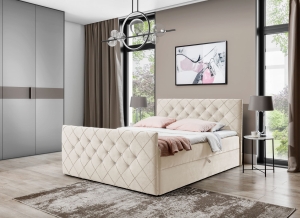 ŁÓŻKO KONTYNENTALNE BOXSPRING MALAGOS