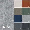 NEVE - tkanina mocna i wytrzymała a przy tym niezwykle przyjemna w dotyku. Jest to plecionka z wyrazistą, lecz klasyczną fakturą z efektem melanżu.