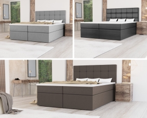 ŁÓŻKO KONTYNENTALNE MERA 140x200