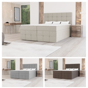 ŁÓŻKO KONTYNENTALNE MERA PREMIUM 140x200