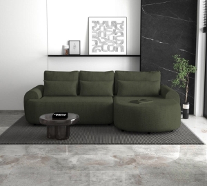 NAROŻNIK OLIVIO L ZIELONY