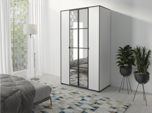 SZAFA OSLO I 120 CM BIAŁY