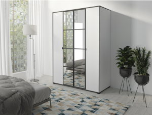 SZAFA OSLO I 150 CM BIAŁY 