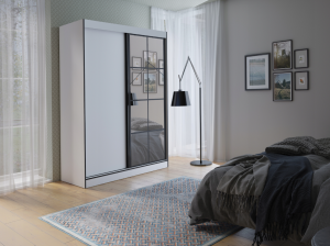 SZAFA OSLO II 120 BIAŁY 