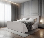 ŁÓŻKO KONTYNENTALNE BERG POSO  Z ZANÓŻKIEM 120x200